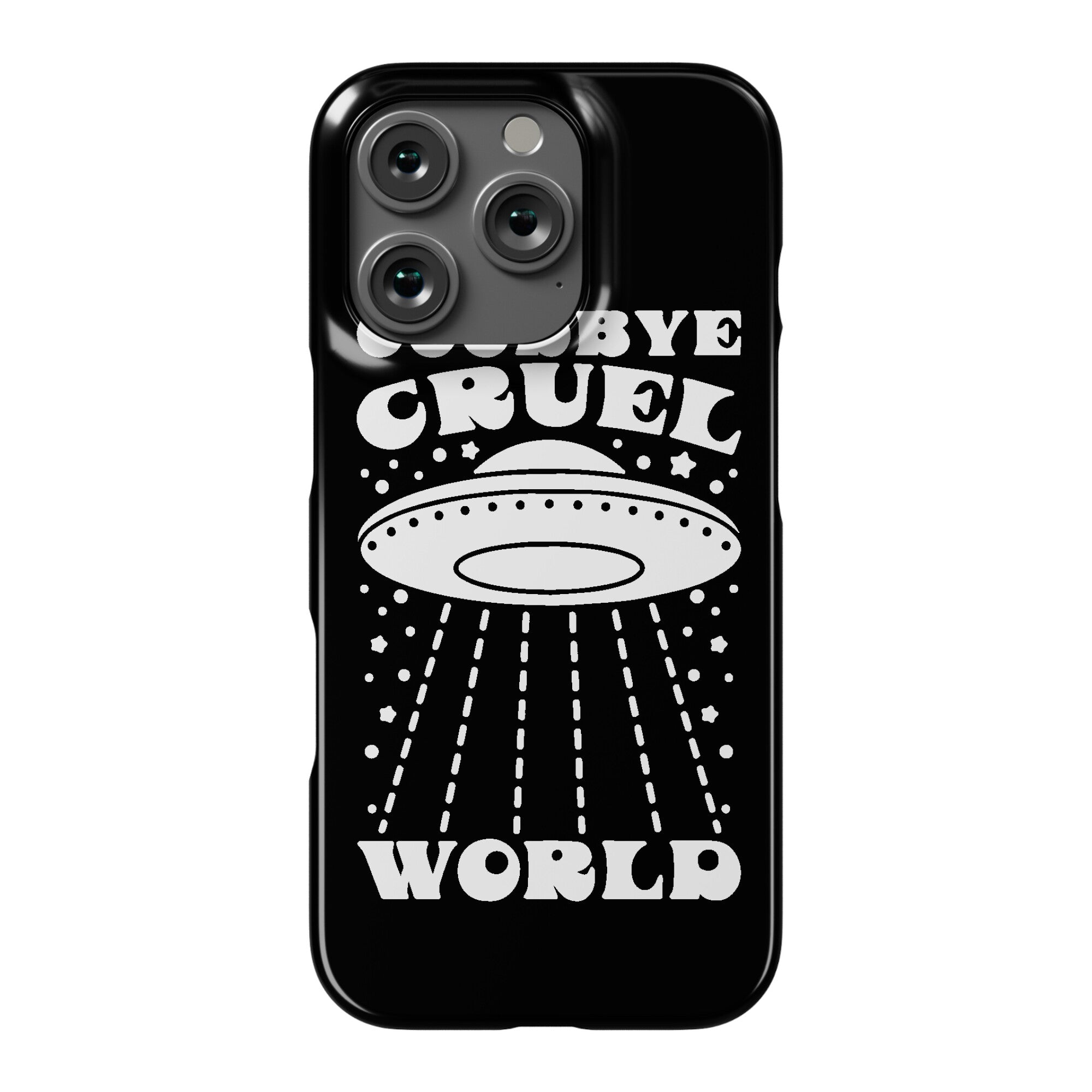 Goodbye Cruel World Phone Case